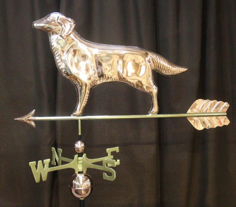 Dogs Vane Dog Copper Weathervane - Harmer Imports