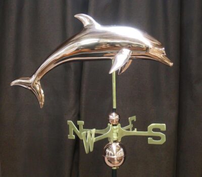 Dolphin Copper Weathervane
