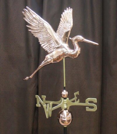Heron Copper Weathervane