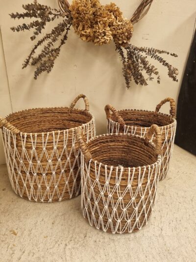 Rattan Baskets -set 3 (B)