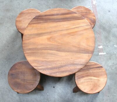 Kids Table set 5 -plain round