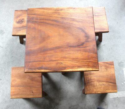 Kids Table set 5 -plain square