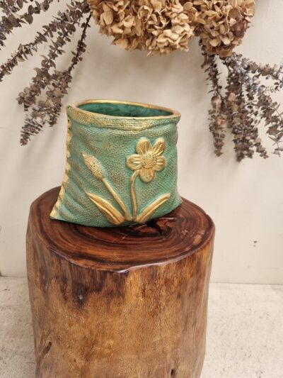 Sack pot-large Green