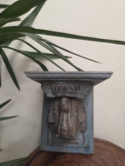 Ele Head Wall Bracket-blue.