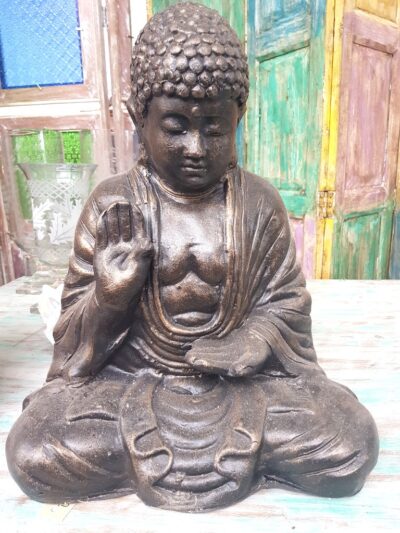 # 9 Sitting Buddha-medium-black/red.
