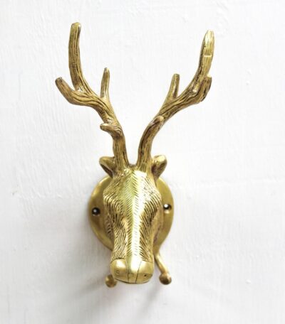 Stag Head Coat Hook.