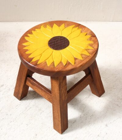Kids Stool-Flower