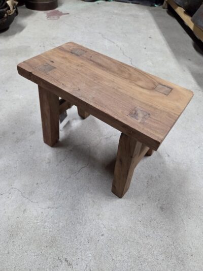 Teak stool -small.