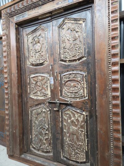 Carved Double Door.