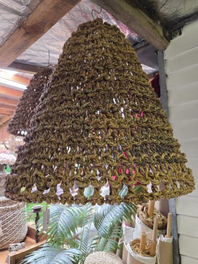 Seagrass lampshade-large