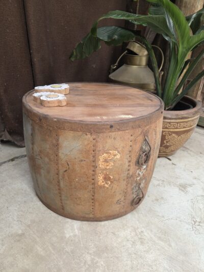 Drum Side Table.