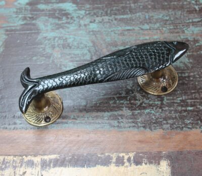 Brass Fish Handle.