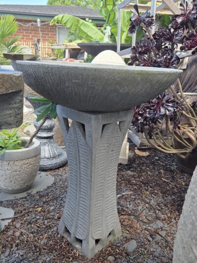 Bird Bath - Pandam leaf