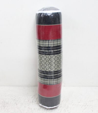 Bolster cushion-Black/Red