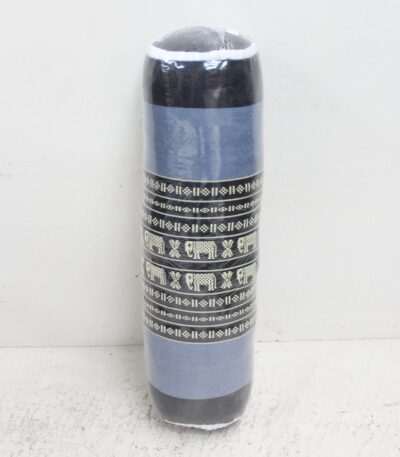 Bolster cushion-Black/Grey Elephants