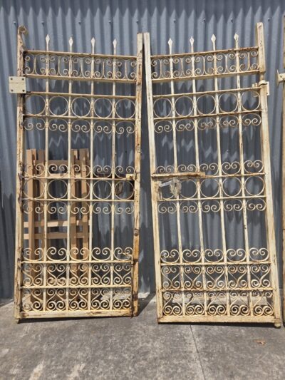 Wrought Iron Driveway Gate-B.