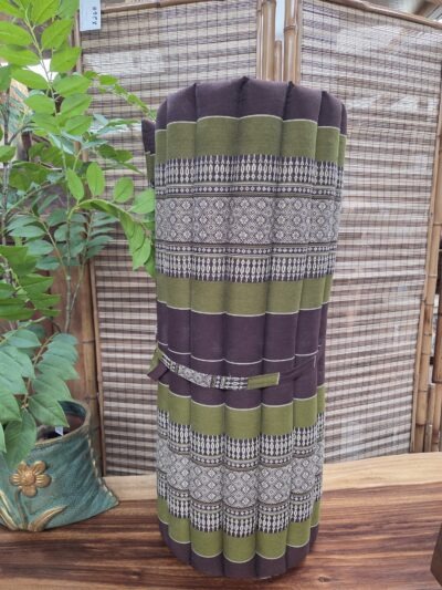 Mattress-brown/olive green.