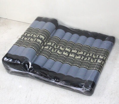 Meditation cushion-denim grey ele's.