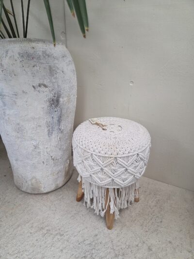 Macrame Stool #2.