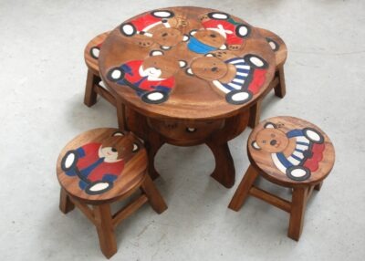 kids 5 pce set -4 Teddy Bears.