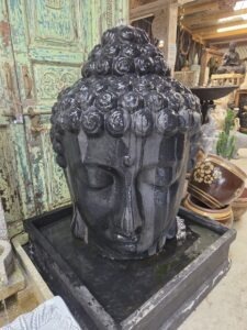 Buddha Head Fountain.