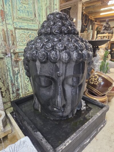 Buddha Head Fountain.
